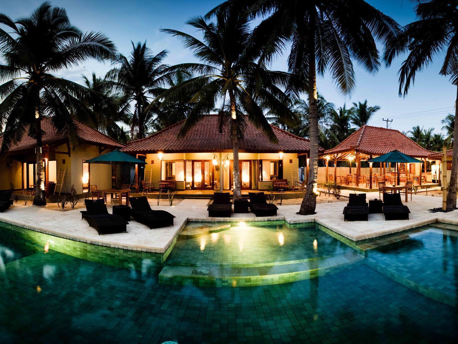 Belukar Villas Gili Trawangan Exterior foto