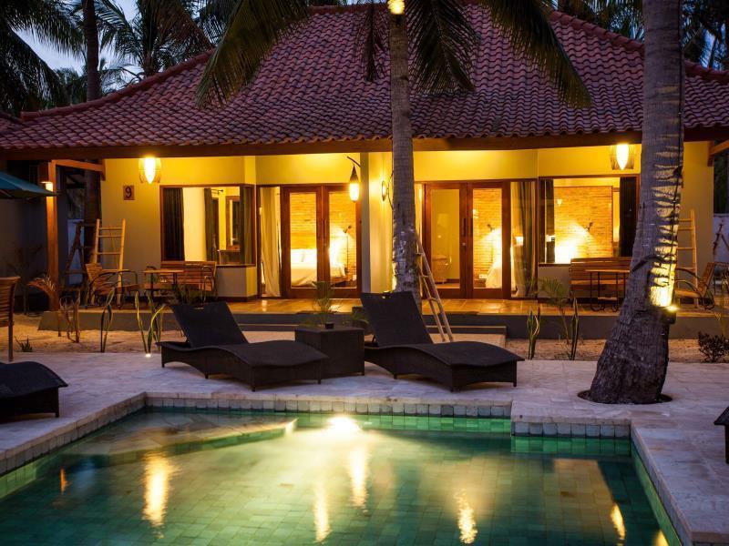 Belukar Villas Gili Trawangan Exterior foto