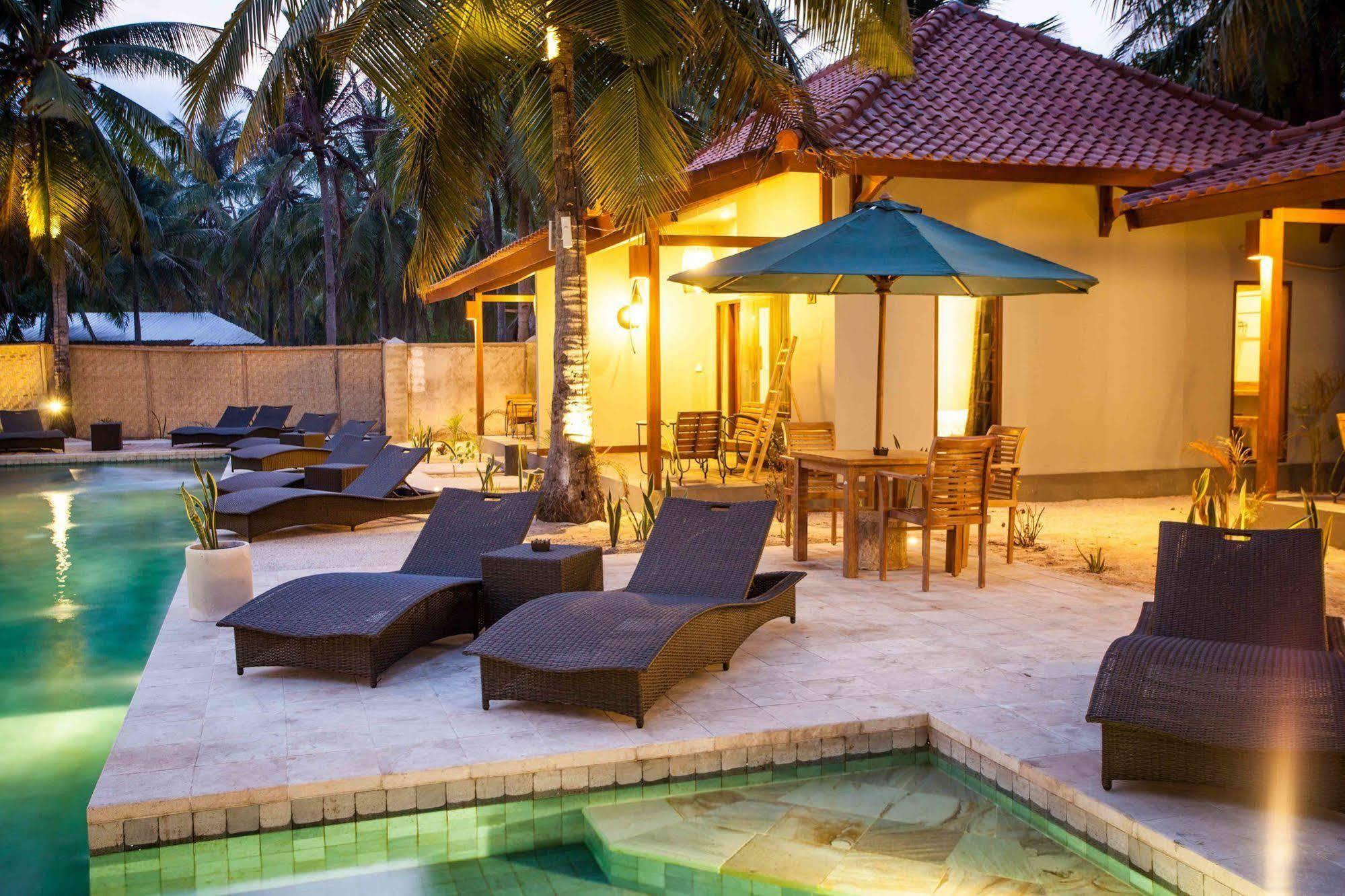 Belukar Villas Gili Trawangan Exterior foto